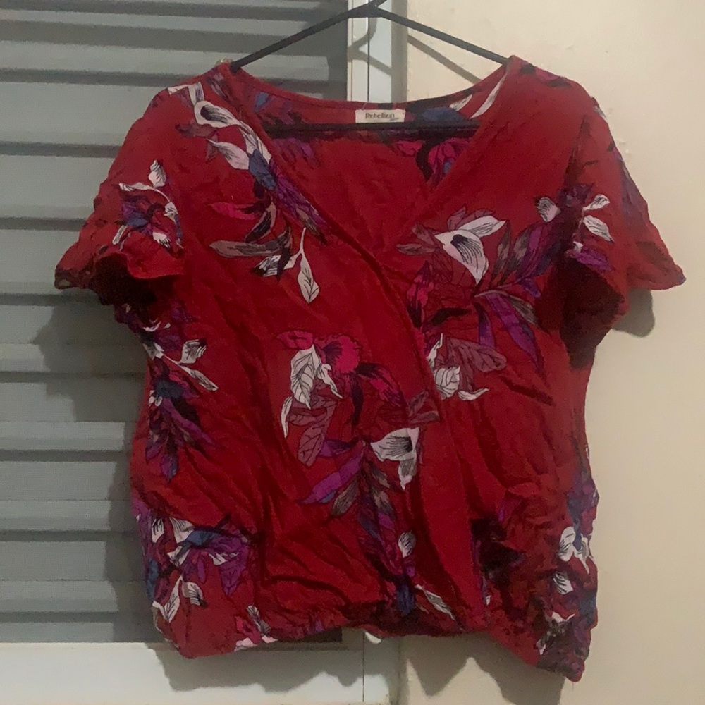Red Blouse
